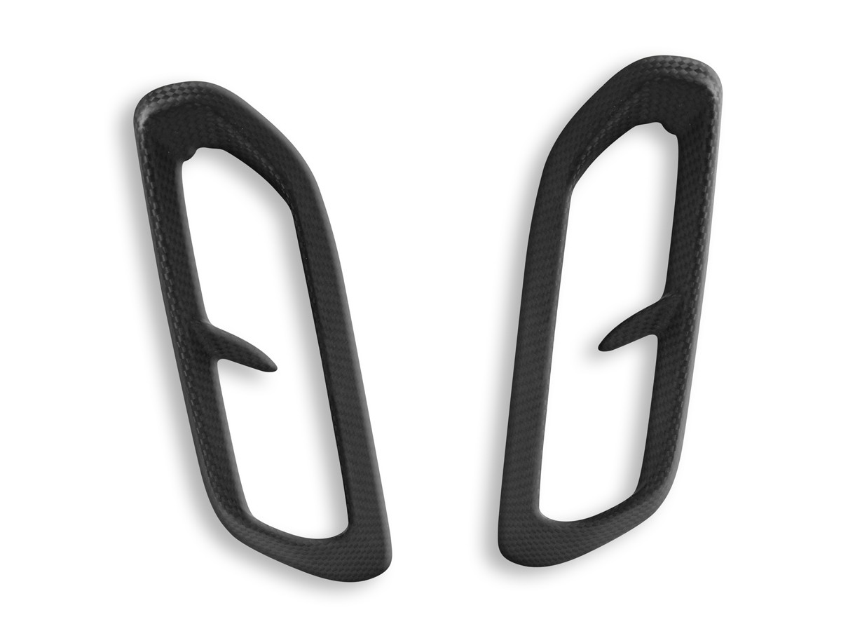 DBK Special Parts (Ducabike) Carbon Fiber Intake Caps for Ducati Diavel V4 (Pair) DBK Special Parts (Ducabike) Carbon Fiber Intake Caps for Ducati Diavel V4 (Pair)